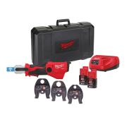 M12 ONEHPT-202C V-SET - Subkompaktowa zaciskarka do rur 12 V, FORCE LOGIC™, w walizce, 2 x 2.0 Ah + ładowarka, 4933481034