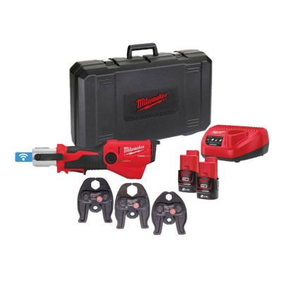 M12 ONEHPT-202C V-SET - Subkompaktowa zaciskarka do rur 12 V, FORCE LOGIC™, w walizce, 2 x 2.0 Ah + ładowarka, 4933481034