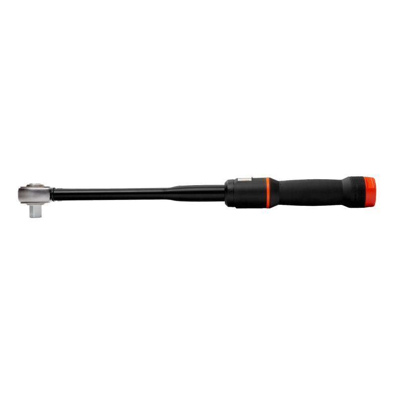 74WR-100B - Klucz dynamometryczny, regulowany z grzechotką stałą z przepychanym zabierakiem kwadratowym 3/8", 20-100 Nm