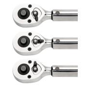 7455-25 - Klucz dynamometryczny, regulowany z grzechotką stałą 1/4", 5-25 Nm, skala liniowa