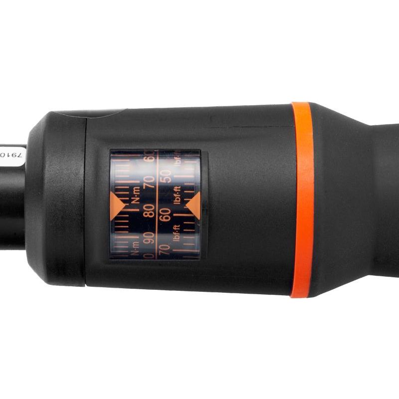 74W9-25 - Klucz dynamometryczny, regulowany, głowica ze złączem prostokątnym, 5-25 Nm (44-220 lbf.in), 9x12 mm