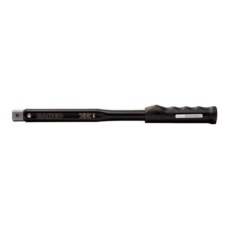 74P14-200 - Klucz dynamometryczny, ustawiany na przyrządach, głowica ze złączem prostokątnym, 40-200 Nm, 9x12 mm