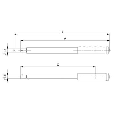 TAW912M - Elektroniczny klucz dynamometryczny, pomiar momentu i kąta, głowica ze złączem prostokątnym, 0,6-12 Nm, 9x12 mm, SLIM