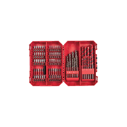 4932501309 - Zestaw bitów udarowych i wierteł Shockwave do śrub płaskich, Phillips, Pozidriv,Torx i Hex (80 szt.)