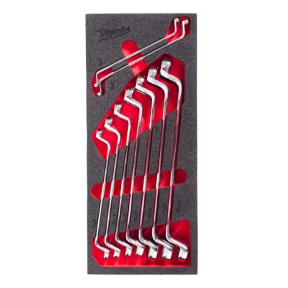 4932499086 - Moduł kluczy oczkowych odsadzonych 6x7 - 21x23 mm (9 szt.), wkładka piankowa