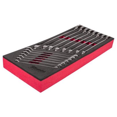 4932499086 - Moduł kluczy oczkowych odsadzonych 6x7 - 21x23 mm (9 szt.), wkładka piankowa