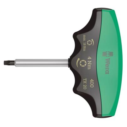 05005090001 - Wkrętak dynamometryczny 400 TX z rękojeścią T, ze sprzęgłem poślizgowym, TORX®, 4 Nm, TX20
