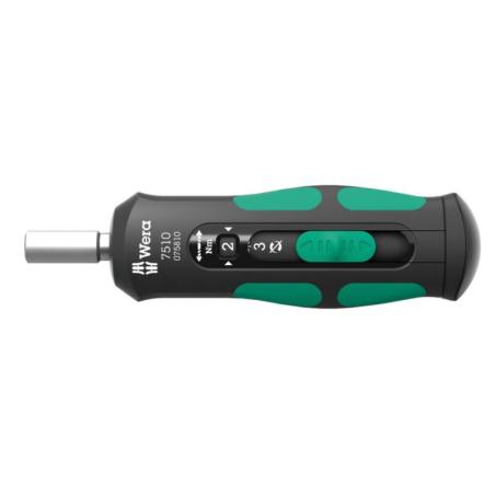 05075810001 - 7510 Kraftform Safe-Torque Speed torque screwdriver 1/4", 1-3 Nm