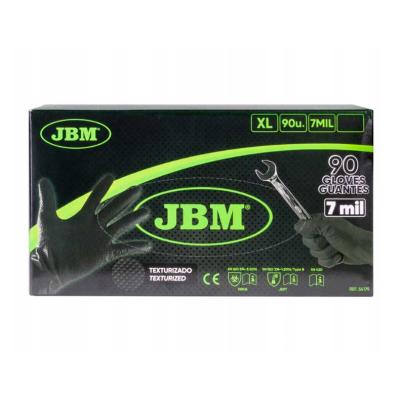 54179 - Rękawice jednorazowe nitrylowe Diamond Black mocne (90 szt.), rozmiar XL