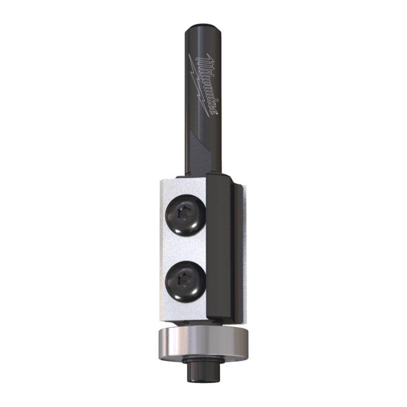4932500935 - Frez Flush do przycinania do drewna z wymiennymi płytkami z węglikiem spiekanym, trzpień 8 mm, 19 x 30/77 mm
