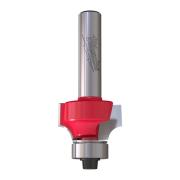 4932501026 - Carbide-tipped edge rounding cutter for wood, 8 mm shank, R4.75, 22.2 x 12.7/54 mm