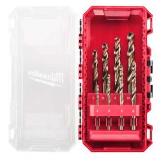 4932499256 - Zestaw wierteł do metalu HSS-G Red Cobalt, 3 - 10 mm (8 szt.)
