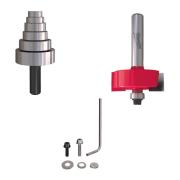 4932500999 - Carbide-tipped wood rebating cutter, 8 mm shank, 34.9 x 12.7 mm