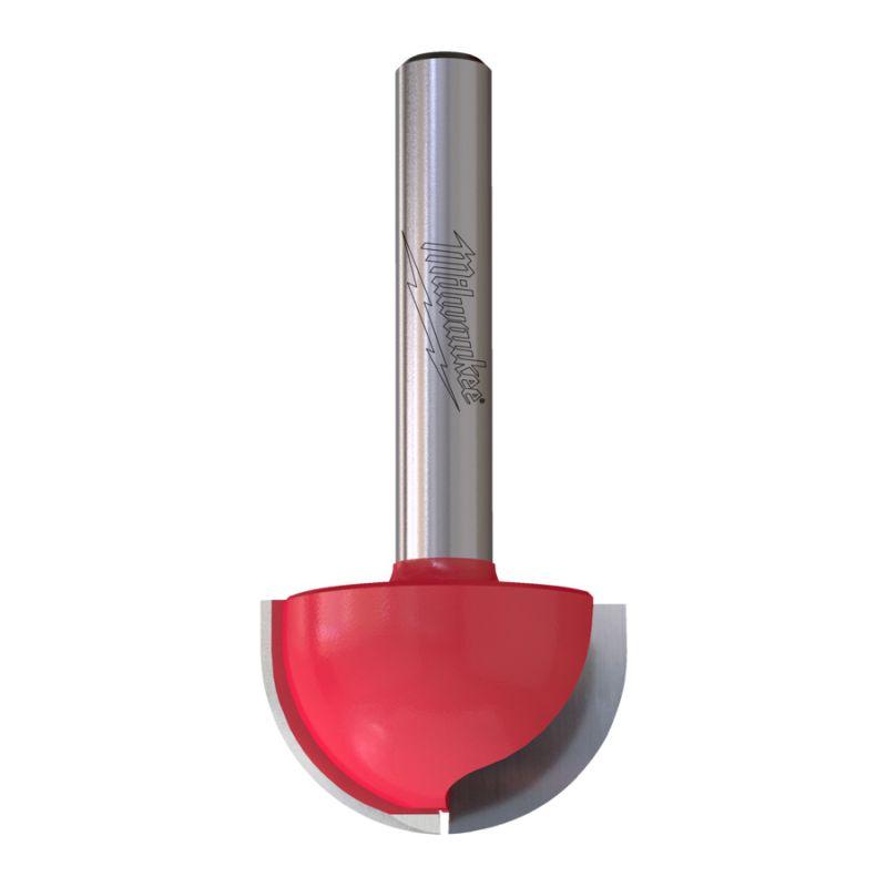 4932500974 - Carbide-tipped wood rounding cutter, 8 mm shank, R15, 30 x 19/63.5 mm
