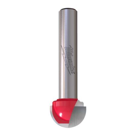 4932500970 - Carbide-tipped wood rounding cutter, 8 mm shank, R8, 15.8 x 9.3/50.8 mm