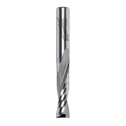 4932500918 - Carbide-tipped spiral wood router bit, 12 mm shank, 12 x 52/100 mm