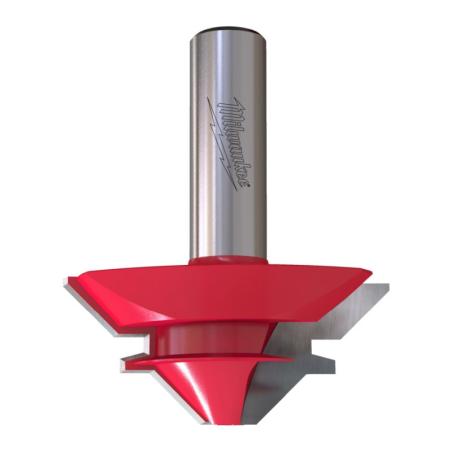 4932500995 - 45° articulated router bit for wood with carbide tips, 12 mm shank, 50.8 x 21/60.3 mm