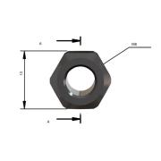 4932501081 - Nut for M8, S7 router bit