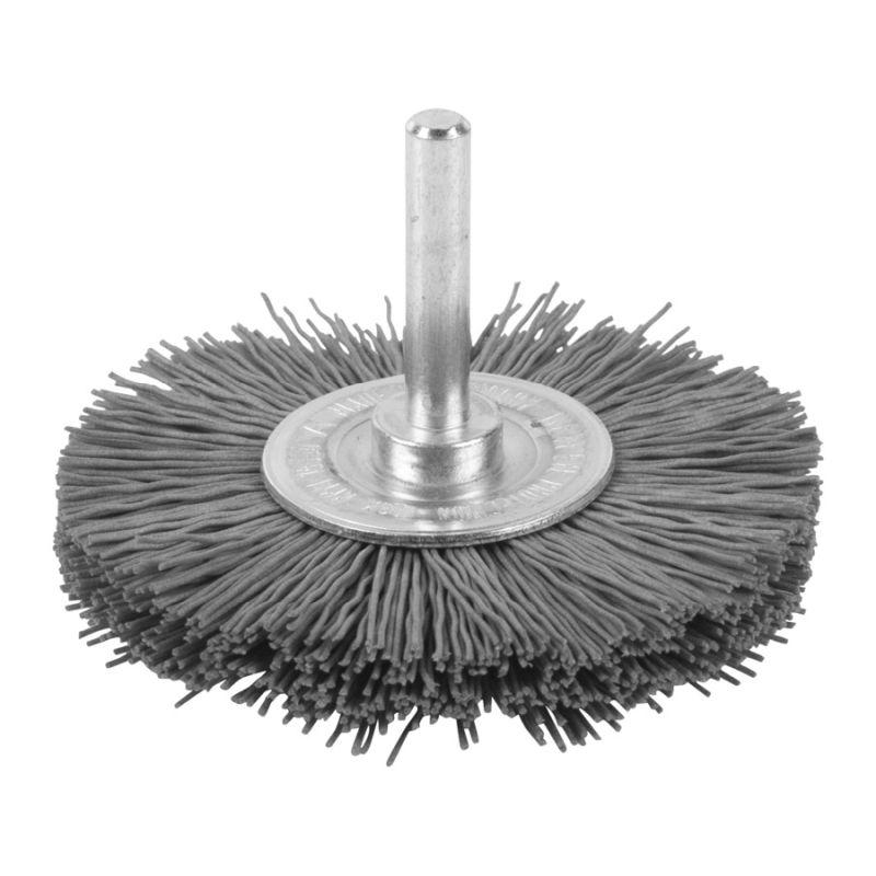 4932501714 - S6 wire brush disc, 70x12 mm, serrated silicon carbide, grit 320, 0.6 mm, for spindle grinders (3 pcs.)