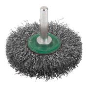 4932501706 - S6 wire disc brush, 60x13 mm, crimped stainless steel, 0.3 mm, for spindle grinders (3 pcs.)