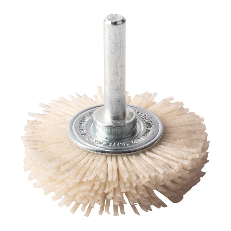 4932501715 - S6 wire brush disc, 50x10 mm, ceramic, grit 120, 1.1 mm, for spindle grinders (3 pcs.)