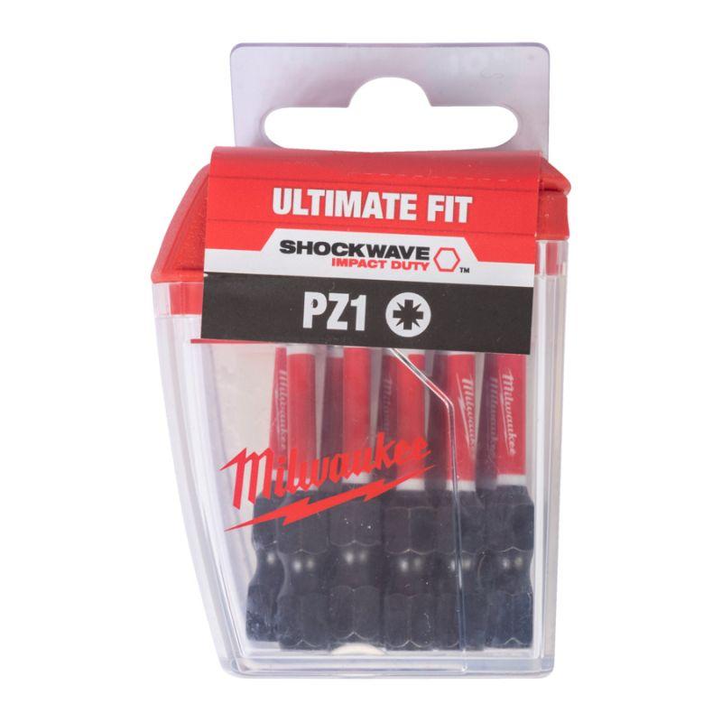 4932500231 - Bity udarowy Shockwave do śrub Pozidriv, PZ1 x 50 mm (10 szt.)