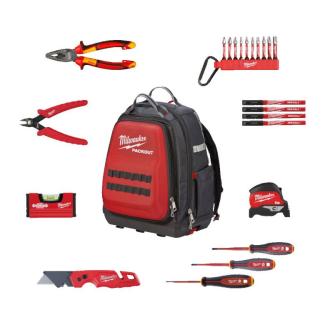 4932501189 - Zestaw narzędzi w plecaku PACKOUT™ dla elektryka (23 szt.)