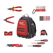 4932501189 - Zestaw narzędzi w plecaku PACKOUT™ dla elektryka (23 szt.)
