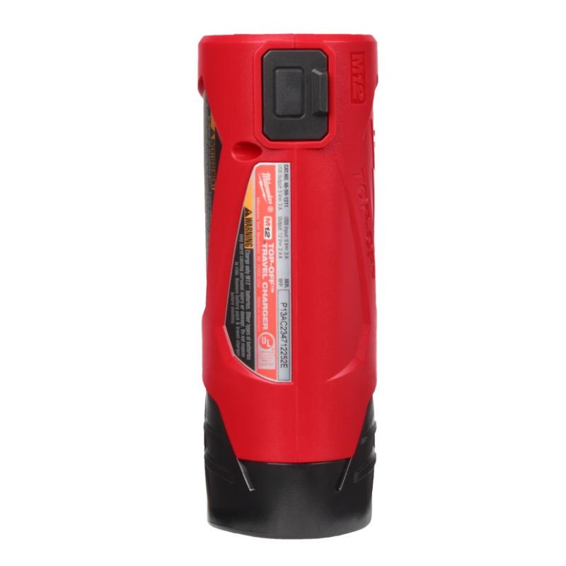 M12 TC2-0 - Mini ładowarka M12™, 12 V, 2.0, 2.5, 3.0, 4.0, 5.0 & 6.0 Ah, 4932492908