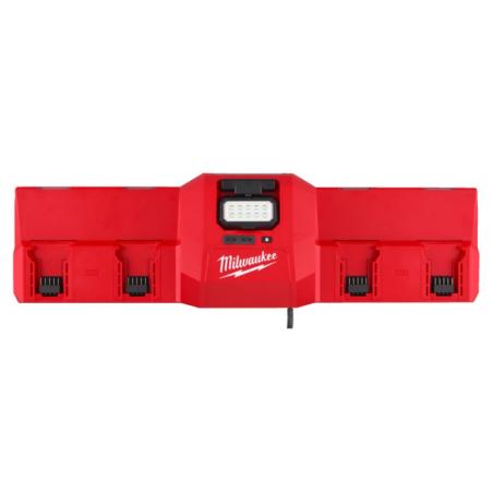 M12-18 GBC4 - Ładowarka Gangbox M12™ - M18™, 2.0, 3.0, 4.0, 5.0, 5.5, 6.0, 8.0 & 12.0 Ah, 4933493863