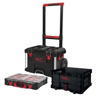 4932500655 - Zestaw PACKOUT™ 3, skrzynia na kółkach + organizer duży + krata