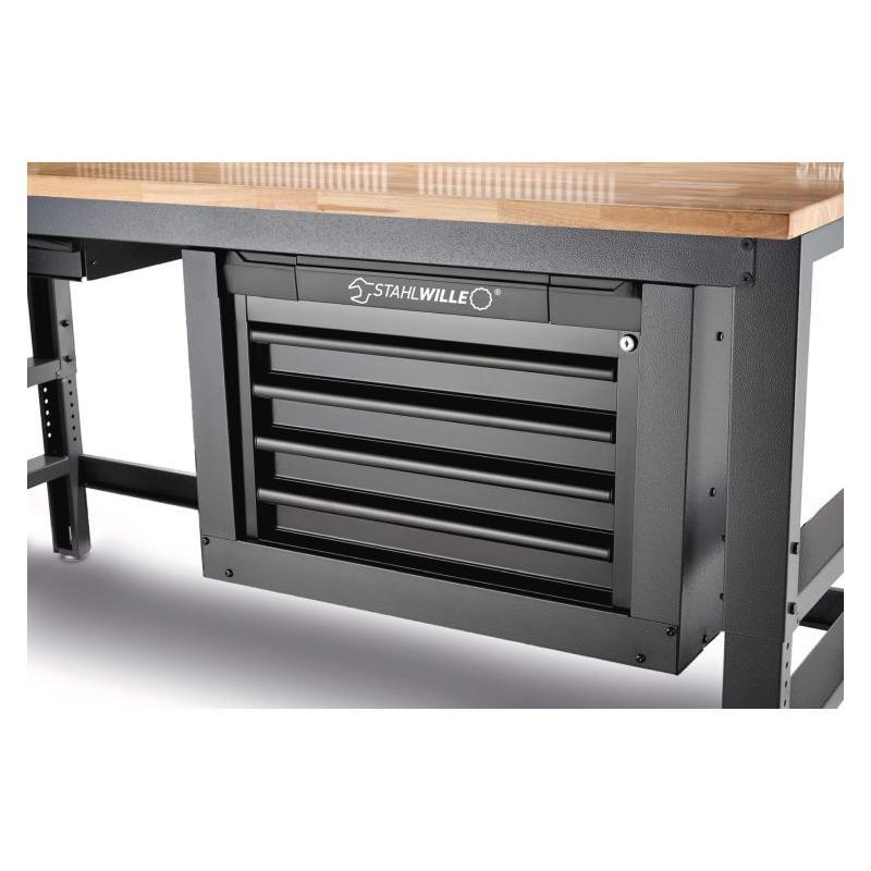 PR85010630 - Stół warsztatowy WB 630 z drewnianym blatem 2m + szuflada 93 TOP BOX
