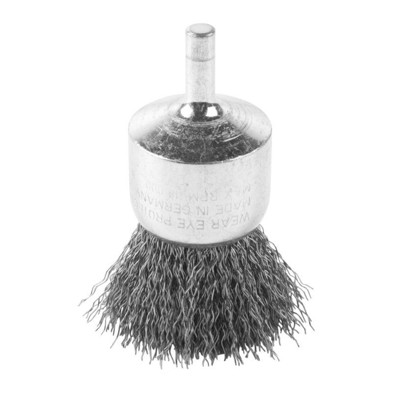 4932501725 - S6 wire brush, 30x25x68 mm, crimped stainless steel 0.3 mm, for random orbit sanders (3 pcs.)