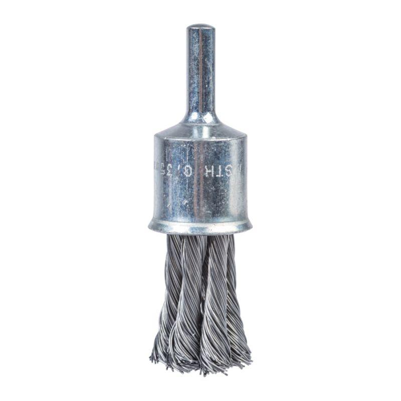 4932501730 - S6 wire brush, 19x28x72 mm, bound steel, 0.35 mm, for spindle grinders (3 pcs.)