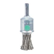 4932501731 - S6 wire brush, 19x28x72 mm, bound stainless steel, 0.35 mm, for spindle grinders (3 pcs.)