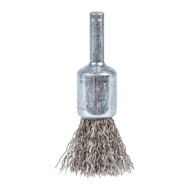 4932501721 - S6 wire brush, 17x20x65 mm, crimped stainless steel 0.3 mm, for spindle grinders (3 pcs.)
