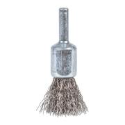 4932501721 - S6 wire brush, 17x20x65 mm, crimped stainless steel 0.3 mm, for spindle grinders (3 pcs.)