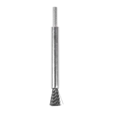 4932501726 - S6 wire brush, 12x20x120 mm, crimped steel, 0.3 mm, for spindle grinders (3 pcs.)