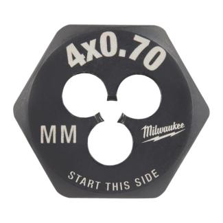 4932500610 - Hexagon die, M4 x 0.7 mm (1 pc.)
