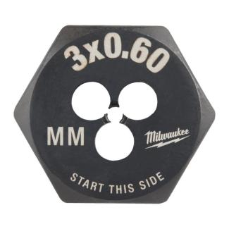 4932500608 - Hexagon die, M3 x 0.6 mm (1 pc.)