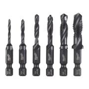 4932498267 - 1/4" HSG-G combo tap set, M3 - M10 (6 pcs.)