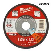 4932500580 - PRO+ thin metal cutting disc 125 x 1 x 22.2 mm (600 pcs.)