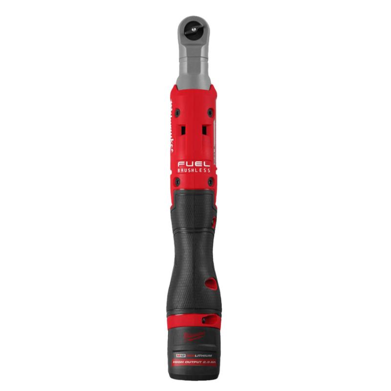 M12 FIR38G2-252B - 3/8" Ratchet, 12 V, 2.5 Ah, FUEL™, in a bag, with 2 batteries and charger, 4933498937
