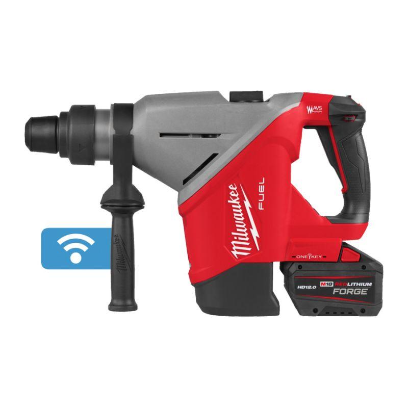 M18 FHACO745-122C - SDS-Max 7 kg hammer drill, 18 V, 12.0 Ah, ONE-KEY™, in a case with 2 batteries and a charger, 4933493446