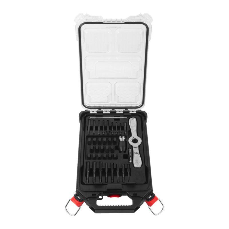 4932498721 - Zestaw gwintowników i narzynek Hex-LOK™ 2 w 1 w organizerze PACKOUT™, M3 x 0,5 mm - M12 x 1,75 mm (38 szt.)