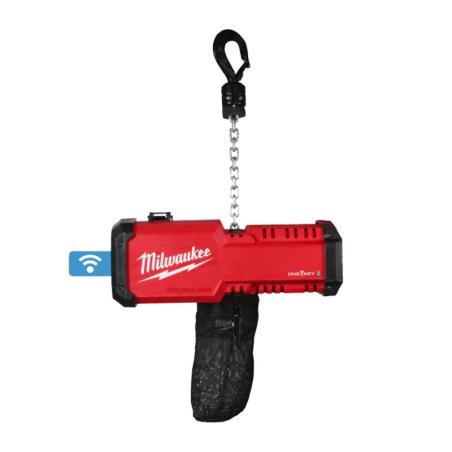 M18 BLCHTO-121 - 1-ton brushless chain hoist, 18 V, 12.0 Ah, ONE-KEY™, with battery and charger, 4933500224
