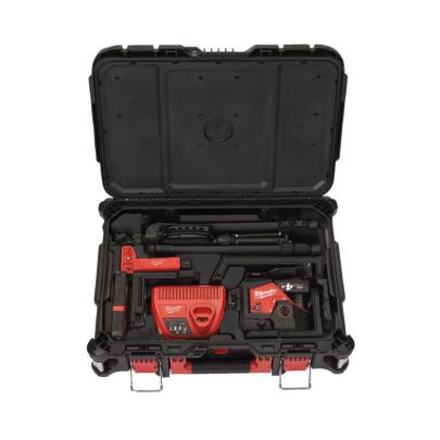 M123PLSKIT-401P - 360° 3-plane green laser, 12 V, 4.0 Ah, in PACKOUT case, with battery and charger, 4933499379