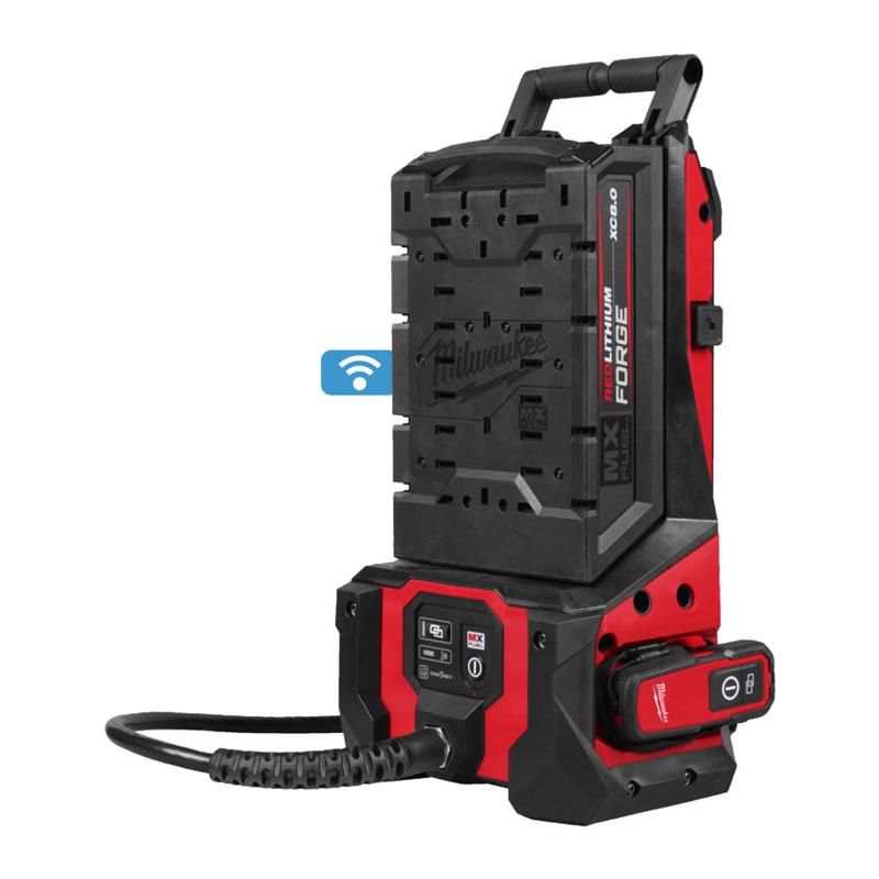 MXF CVHF-802 - High-frequency concrete vibrator, 8.0 Ah, MX FUEL™ ONE-KEY™, with 2 batteries and charger, 4933498133
