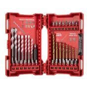 4932479854 - Set of metal and universal hammer drill bits and impact bits for Phillips, Pozidriv, and Torx screws (39 pcs.)