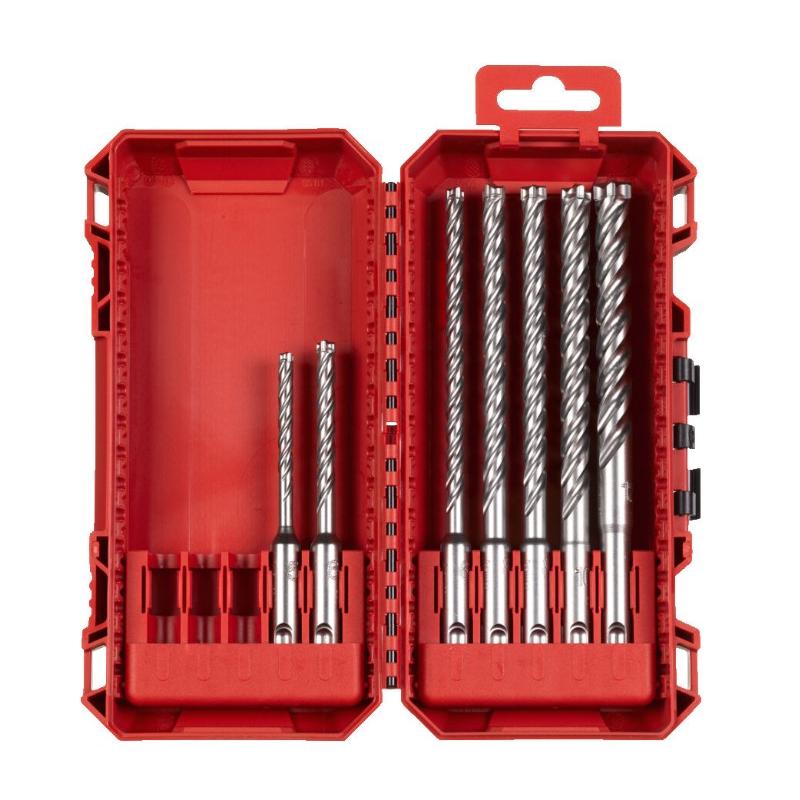 4932500060 - SDS-Plus MX4 concrete hammer drill bit set, 4-flute, 5 - 12 mm (7 pcs.)